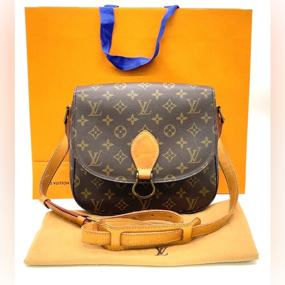 Louis Vuitton Handbags - Auth Louis Vuitton Monogram Saint Cloud GM M51242 Shoulder bag W/bag